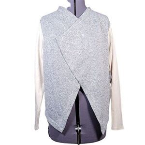 Eddie Bauer Two-Toned Open Cardigan Sz S